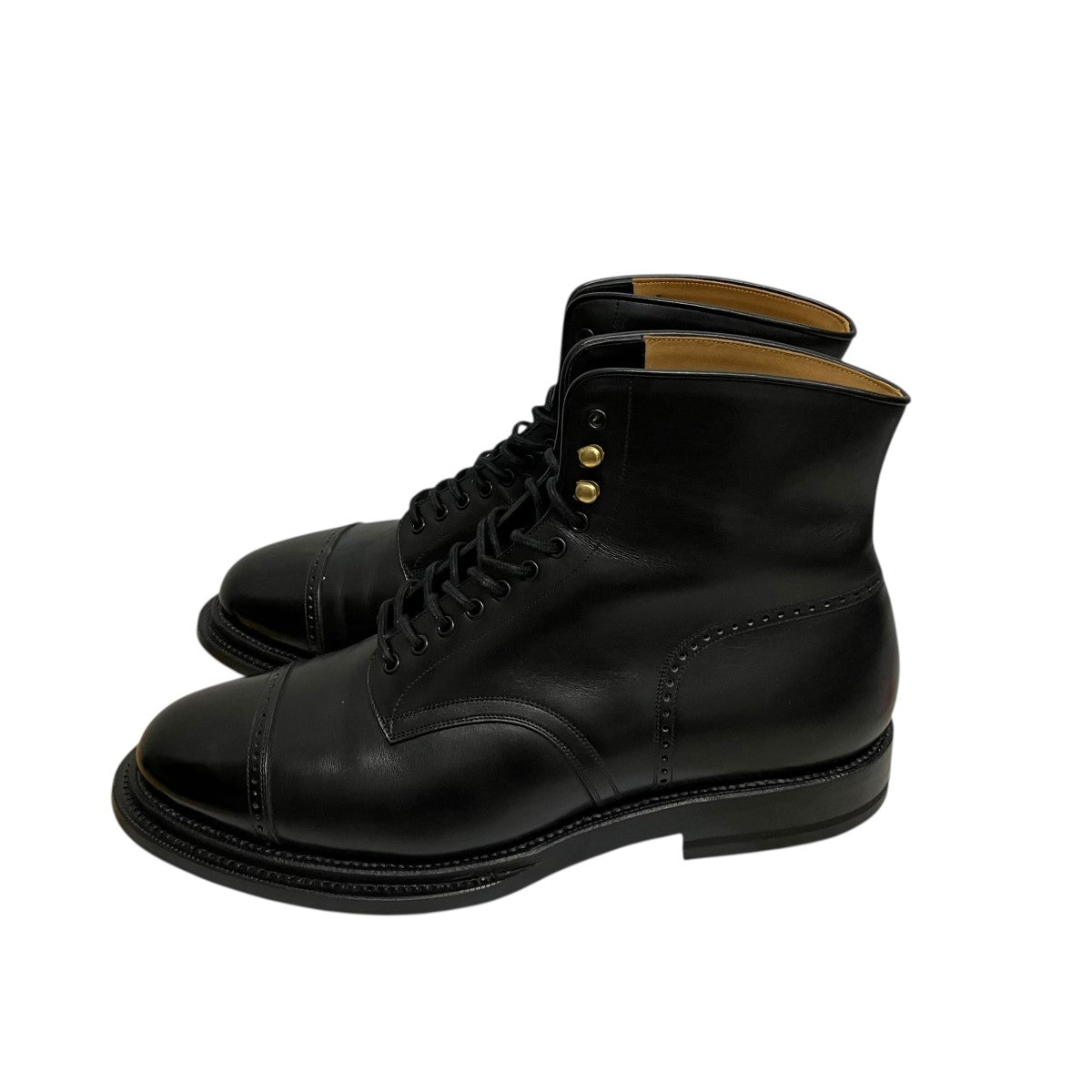 POLICE BOOTSレザーレースアップブーツA 6555