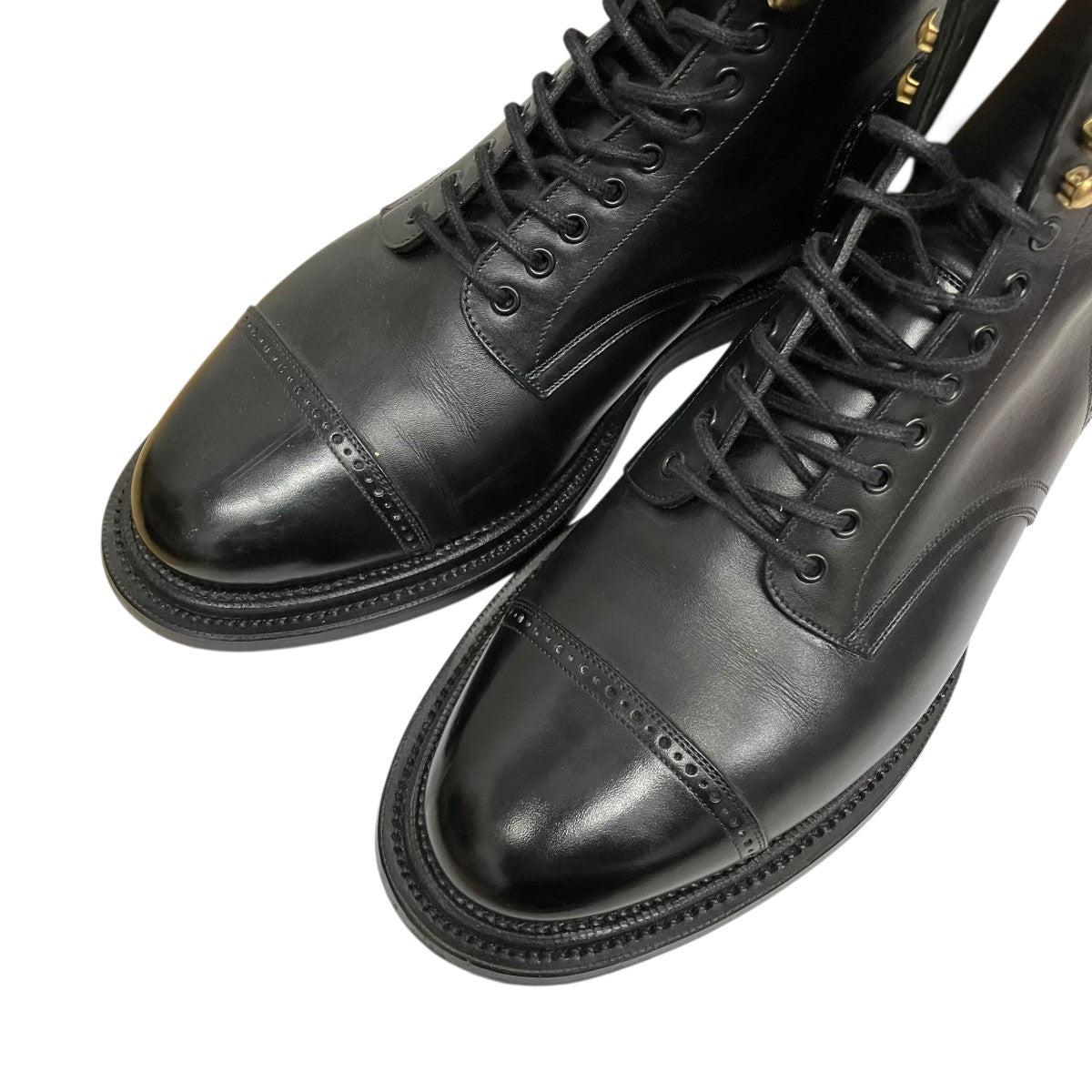 POLICE BOOTSレザーレースアップブーツA 6555
