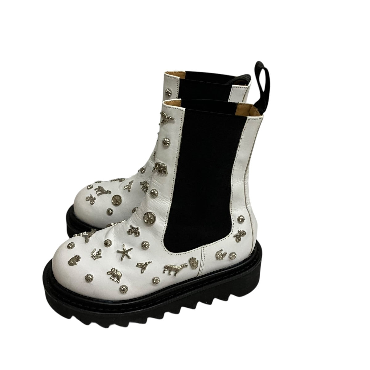 TOGA PULLA Embellished Boots AJ1245スタッズサイドゴアブーツ 古着・中古-3枚目のアイテム画像