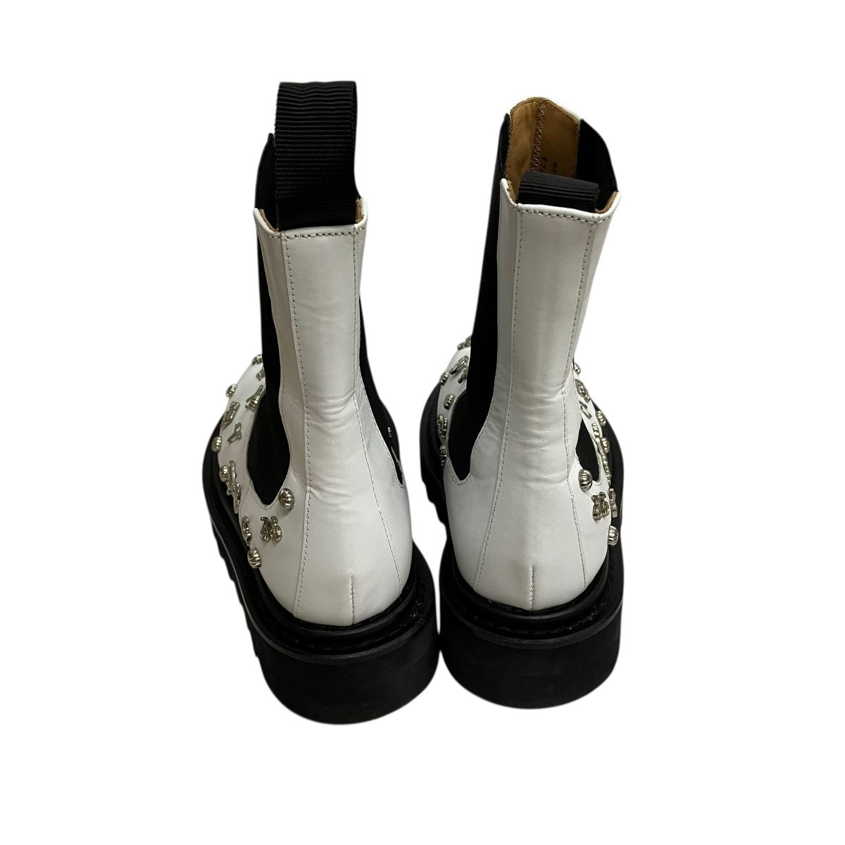 TOGA PULLA Embellished Boots AJ1245スタッズサイドゴアブーツ 古着・中古-4枚目のアイテム画像