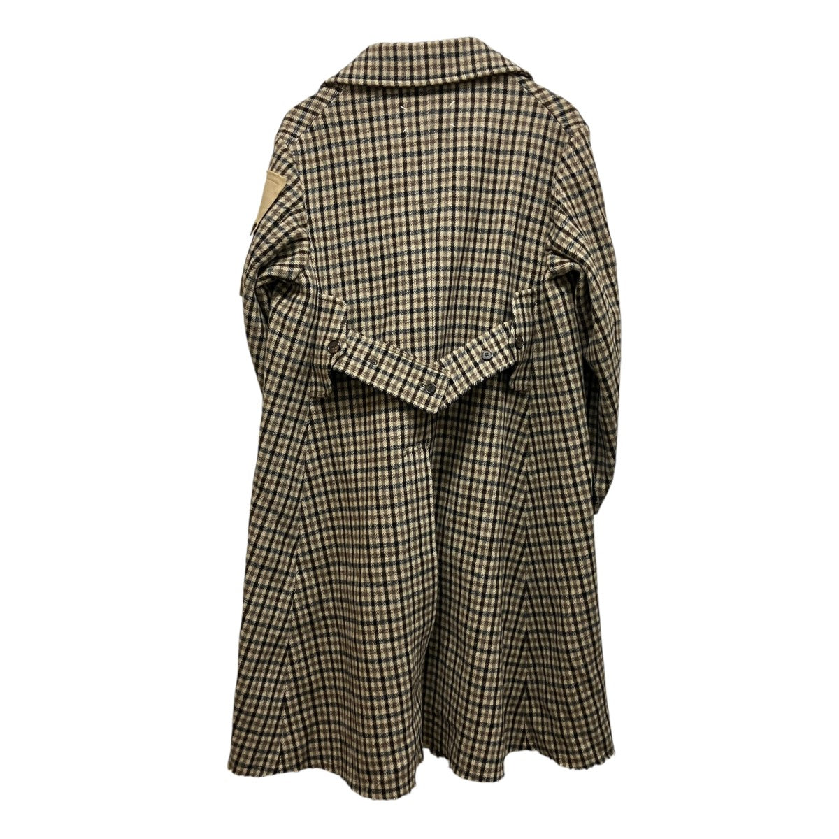 Maison Margiela 21AWダブルブレストチェックコートS51AA0300 古着・中古-2枚目のアイテム画像