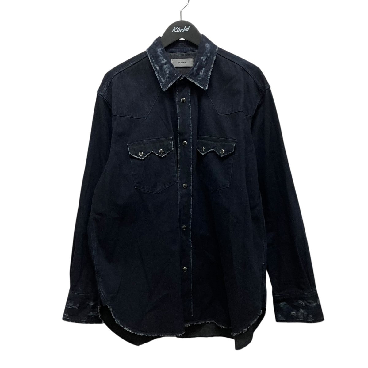 WESTERN RIDERS SHIRTダメージ加工デニムジャケットM24C04SH01C