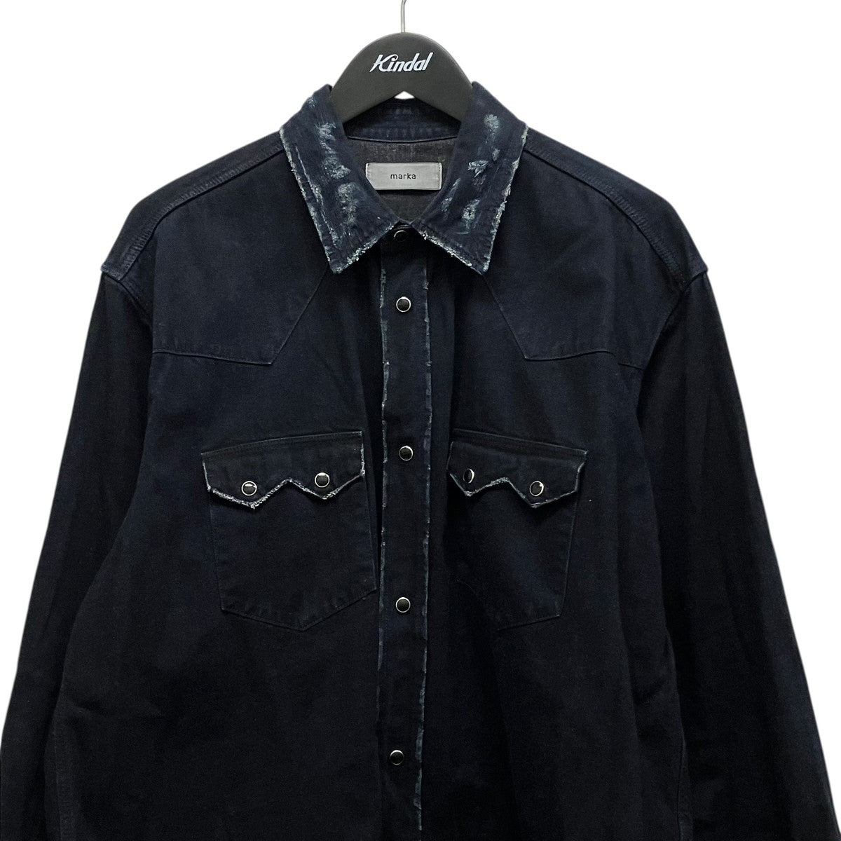 WESTERN RIDERS SHIRTダメージ加工デニムジャケットM24C04SH01C
