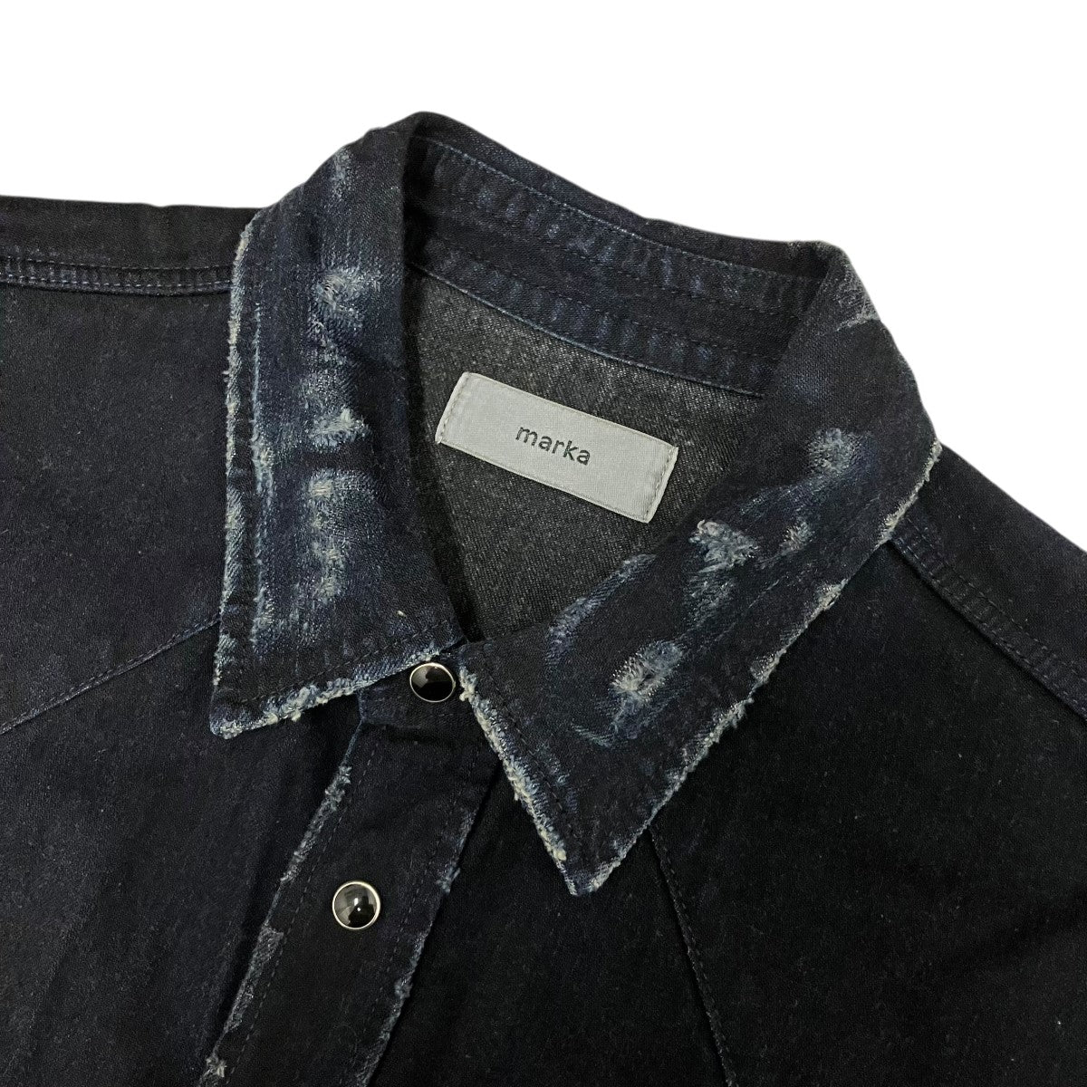 WESTERN RIDERS SHIRTダメージ加工デニムジャケットM24C04SH01C