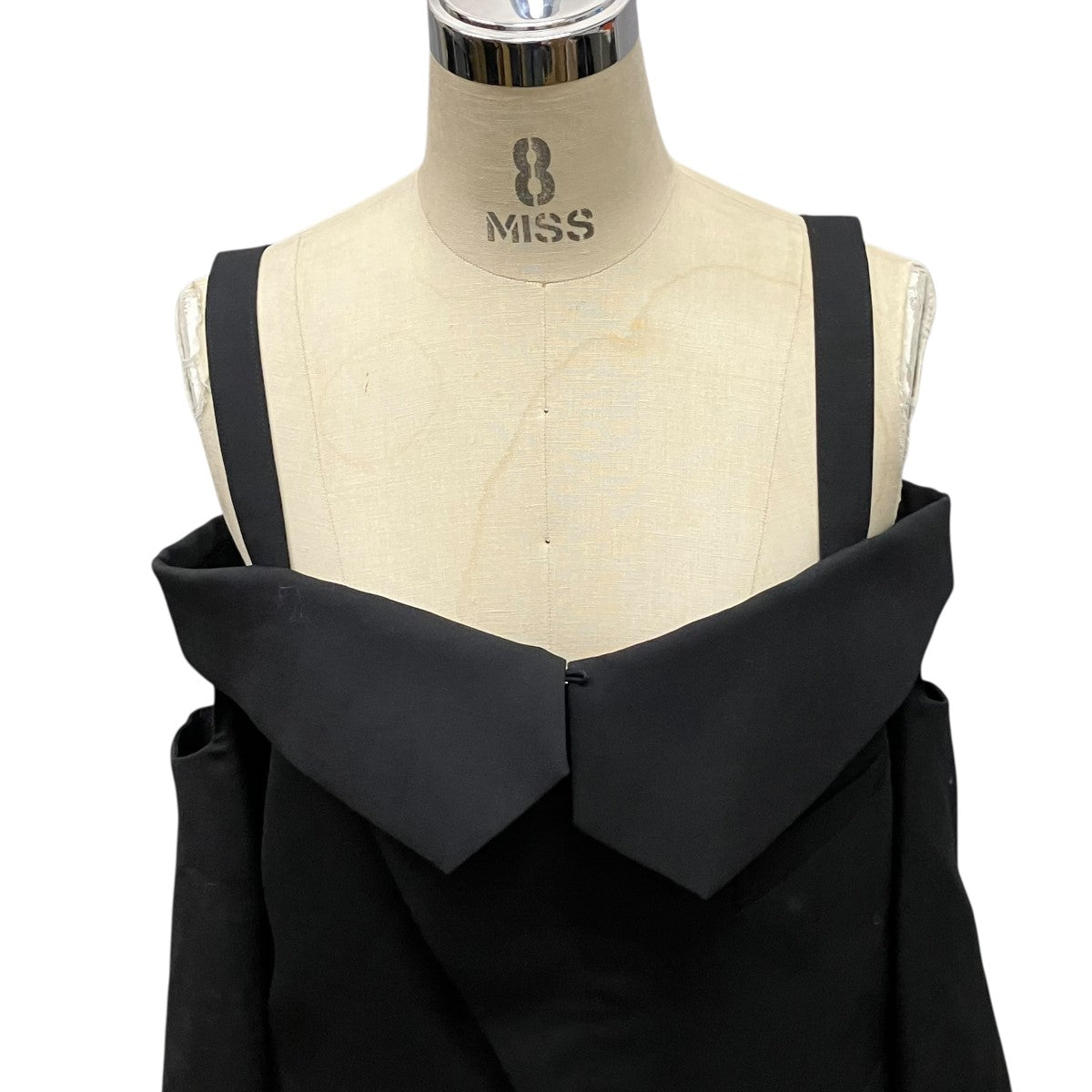 noir kei ninomiya 25SSカットアウトスリーブフックジャケット2WYキャミソールジャケット3O-J014 古着・中古-4枚目のアイテム画像