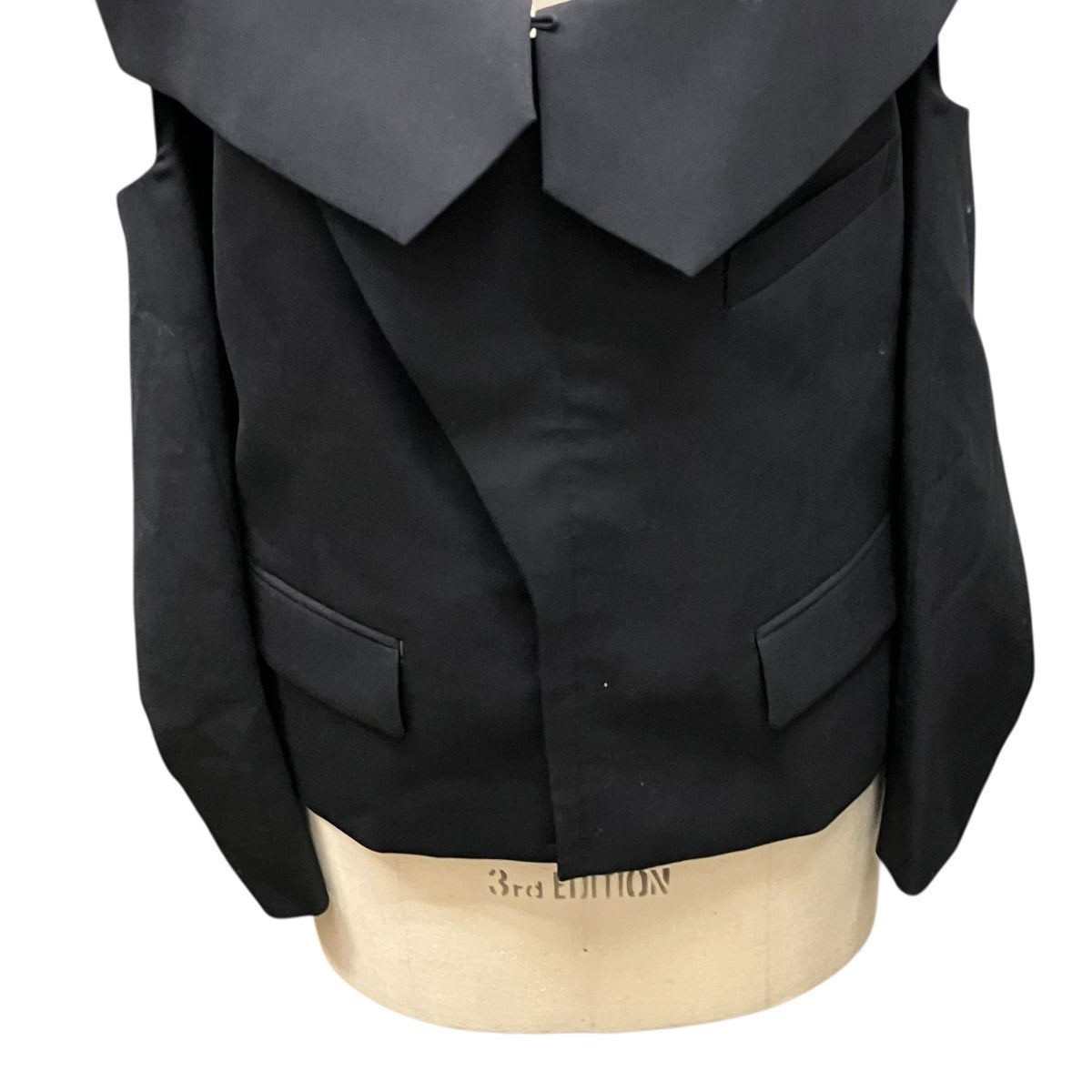 noir kei ninomiya 25SSカットアウトスリーブフックジャケット2WYキャミソールジャケット3O-J014 古着・中古-5枚目のアイテム画像