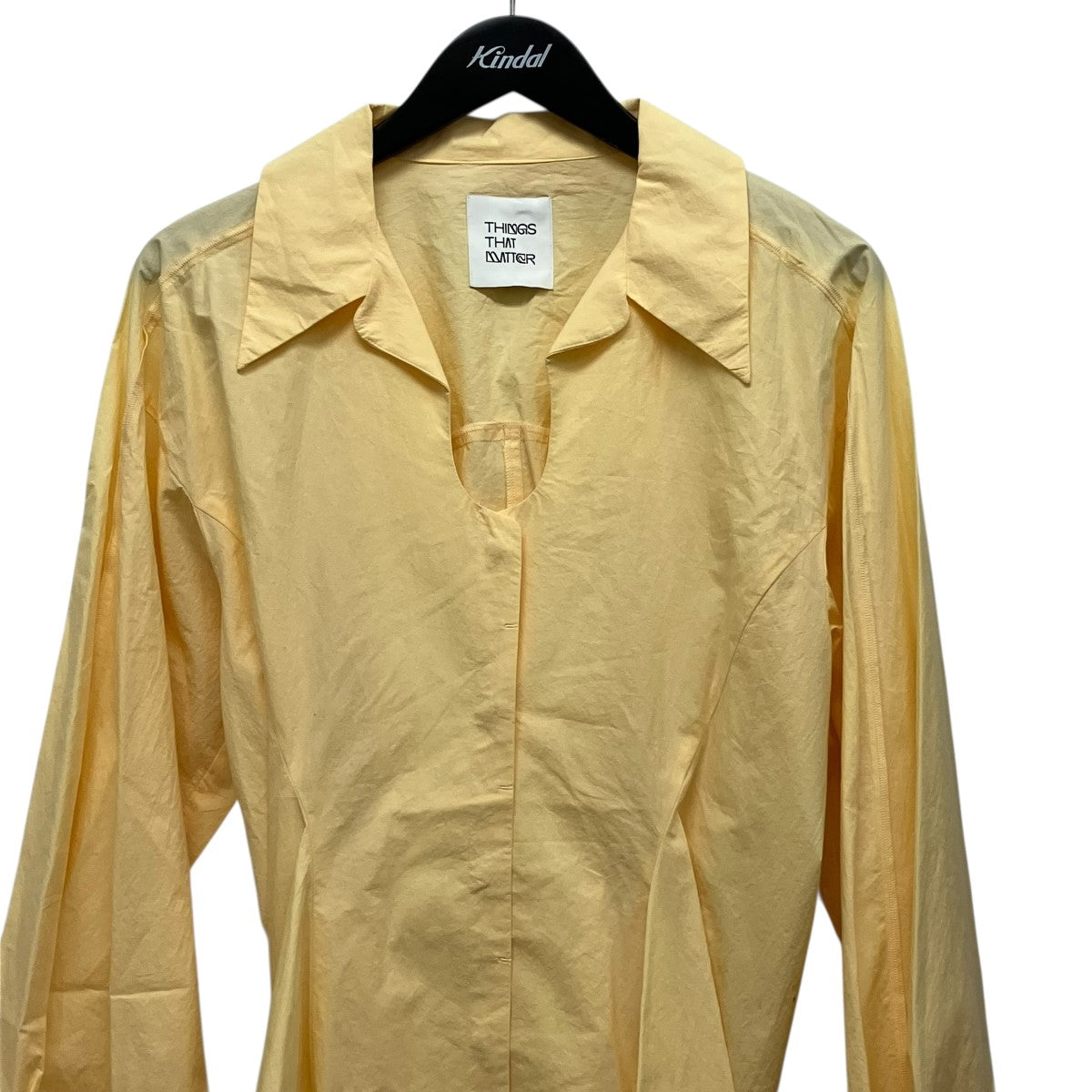 VOLUME SLEEVE SHIRTデザインシャツ0582TM0102P