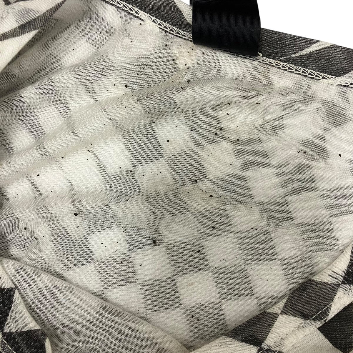 gareth pugh 幾何学変形シルク混総柄レイヤードカットソーPG 5220 古着・中古-9枚目のアイテム画像