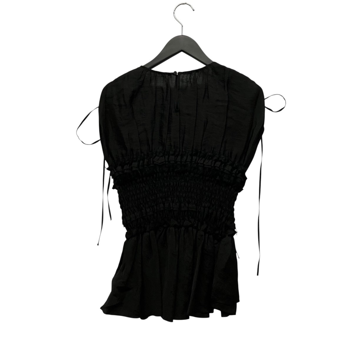 MAISON SPECIAL Shirring Frills Topフリルノースリーブブラウス21241315703 古着・中古-2枚目のアイテム画像