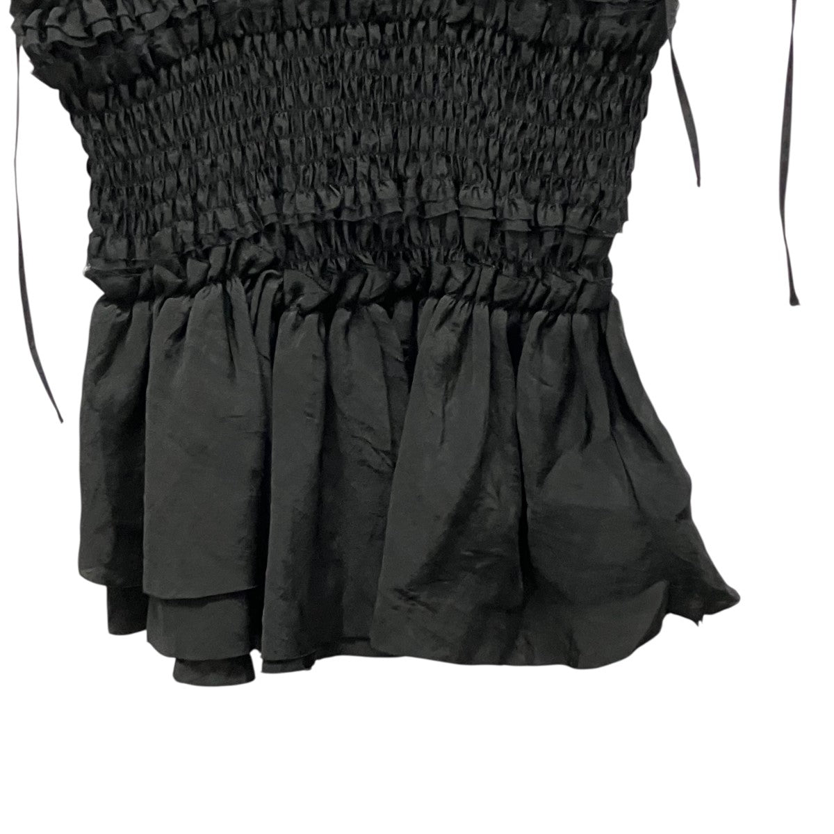 MAISON SPECIAL Shirring Frills Topフリルノースリーブブラウス21241315703 古着・中古-4枚目のアイテム画像