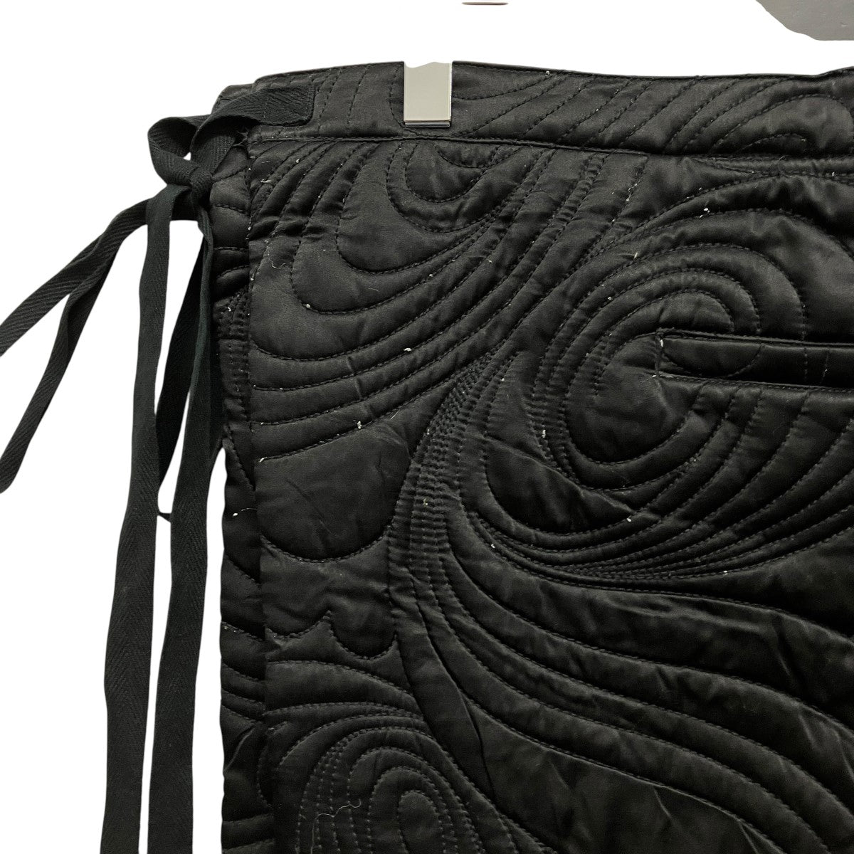 MASU×SOLAKZADE PSYCHEDELIC SILK APRONサイケデリック柄キルティング シルクラップスカートM25X90J002 古着・中古-7枚目のアイテム画像