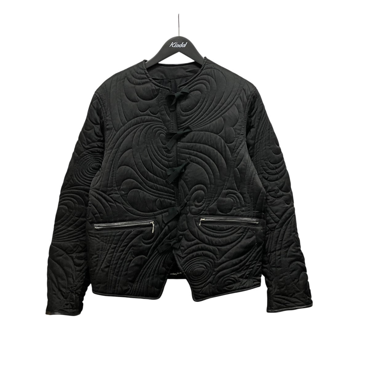 MASU×SOLAKZADE 25AWPSYCHEDELIC SILK BLOUSONサイケデリック柄キルティングデザインシルクジャケットM25X9BL001 古着・中古-1枚目のアイテム画像