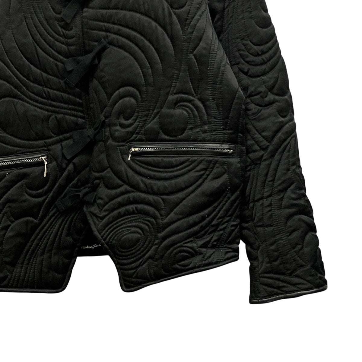 MASU×SOLAKZADE 25AWPSYCHEDELIC SILK BLOUSONサイケデリック柄キルティングデザインシルクジャケットM25X9BL001 古着・中古-5枚目のアイテム画像