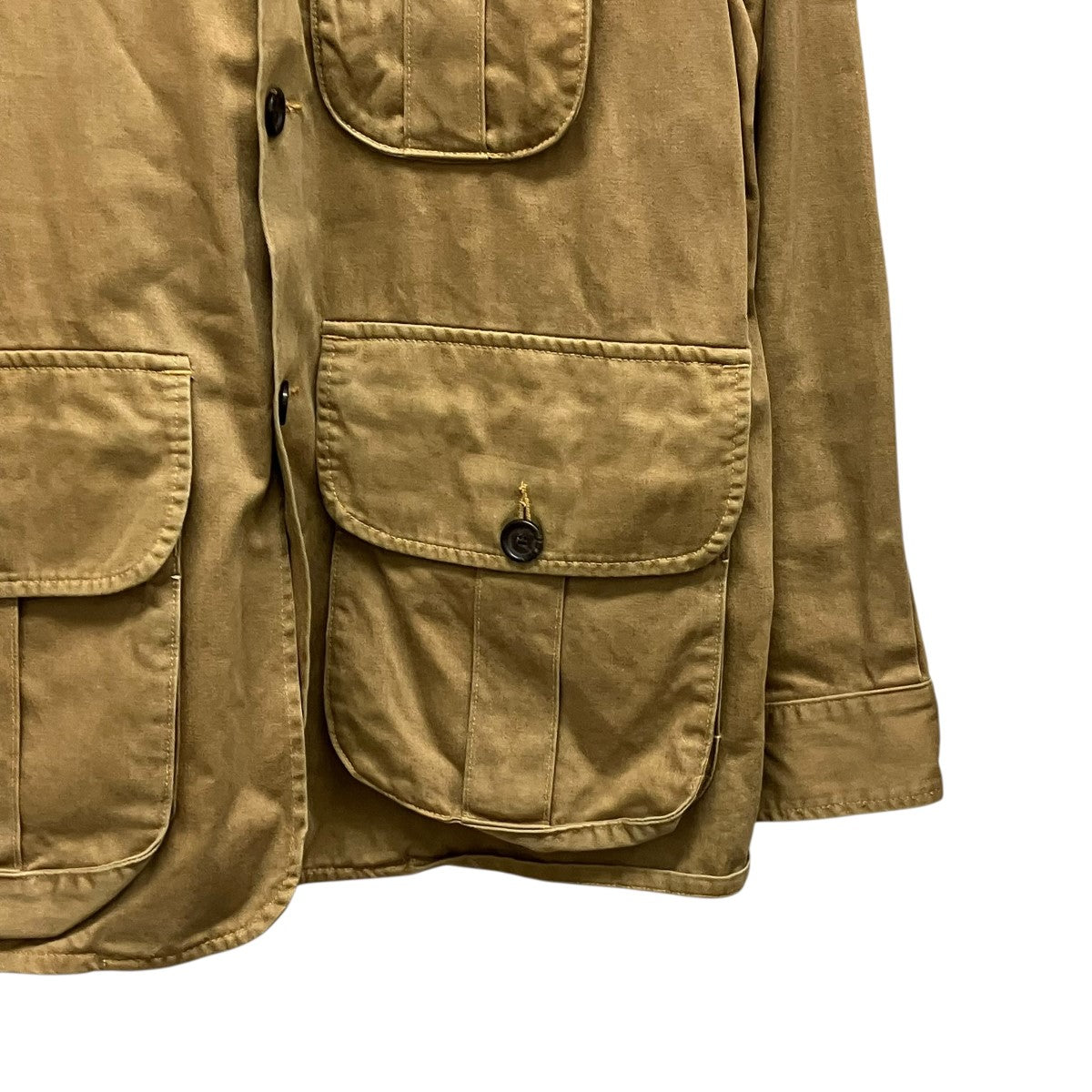POLO RALPH LAUREN レザー襟切替ハンティングジャケットJR-RL-LS-3141 古着・中古-5枚目のアイテム画像