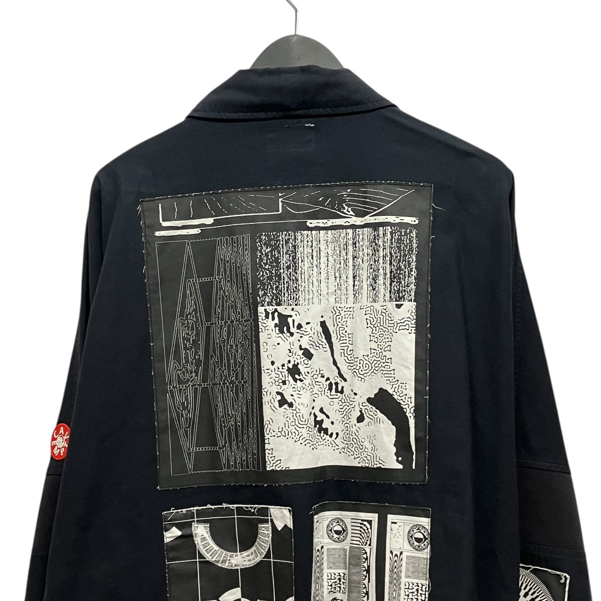 C．E 22AWOVERDYE KL PATCH JACKET ，000パッチデザインワークジャケットCES22JK18 古着・中古-3枚目のアイテム画像