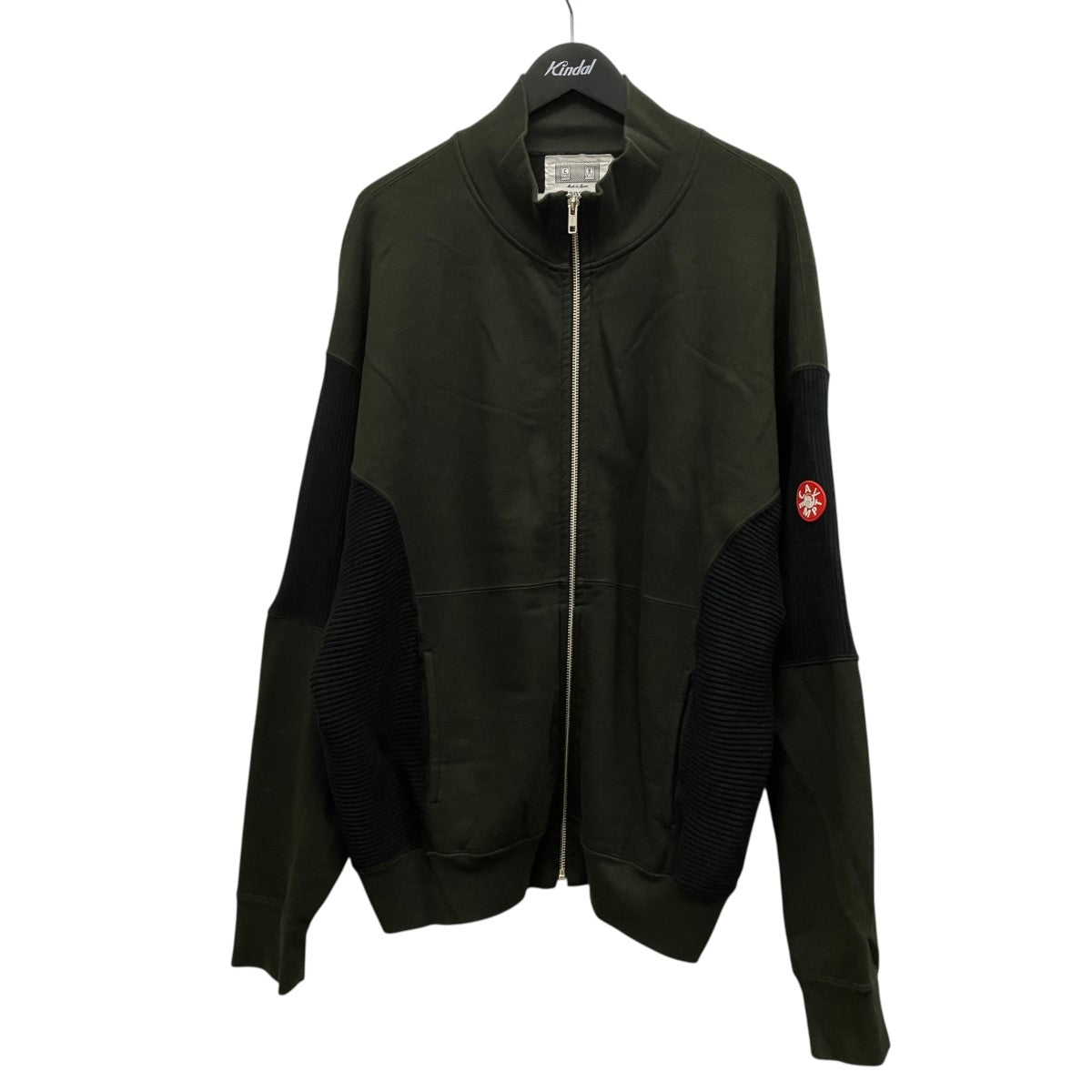 C．E WIDE RIB CUT ZIP SWEATジップアップスウェットCES22CS18 古着・中古-2枚目のアイテム画像