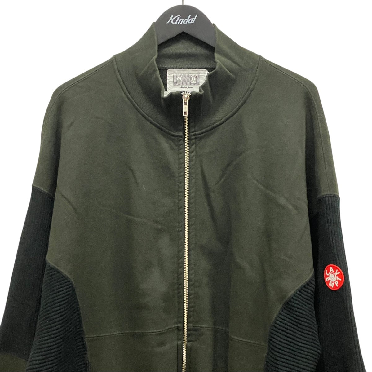 C．E WIDE RIB CUT ZIP SWEATジップアップスウェットCES22CS18 古着・中古-5枚目のアイテム画像