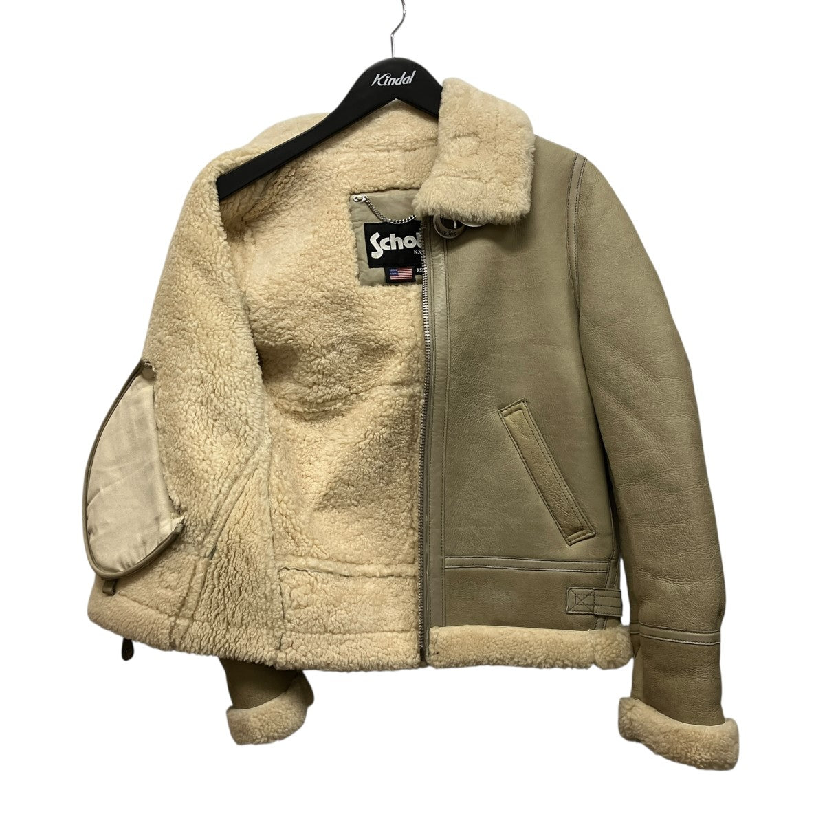 Schott ムートンジャケットLCW-1257 古着・中古-3枚目のアイテム画像