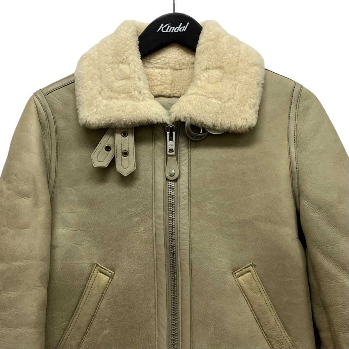 Schott ムートンジャケットLCW-1257 古着・中古-4枚目のアイテム画像