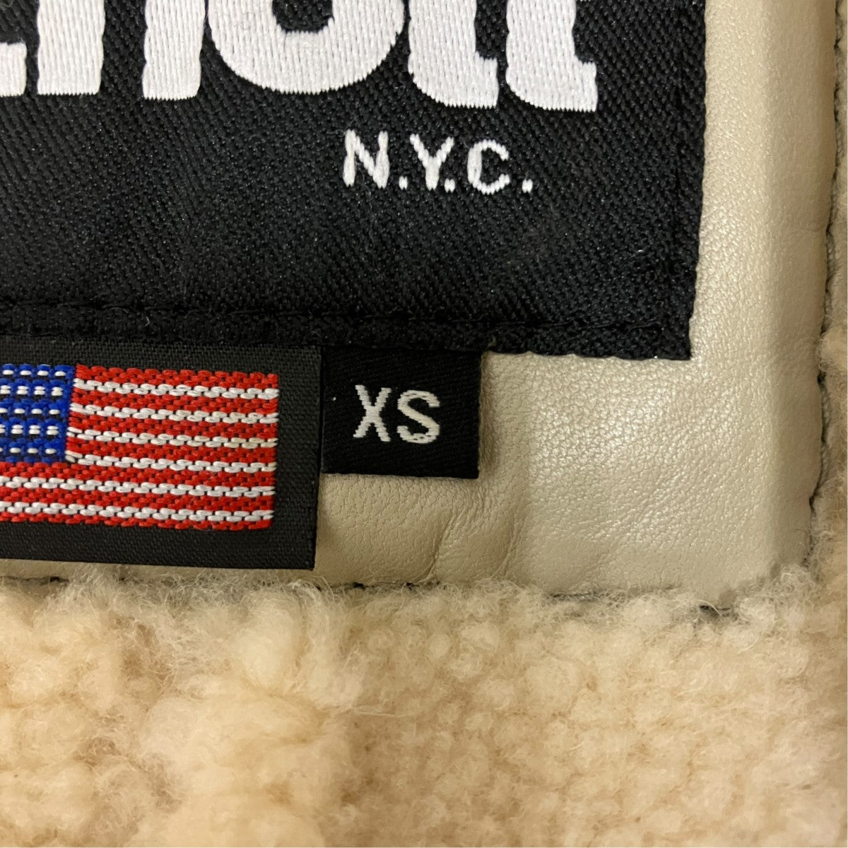 Schott ムートンジャケットLCW-1257 古着・中古-6枚目のアイテム画像
