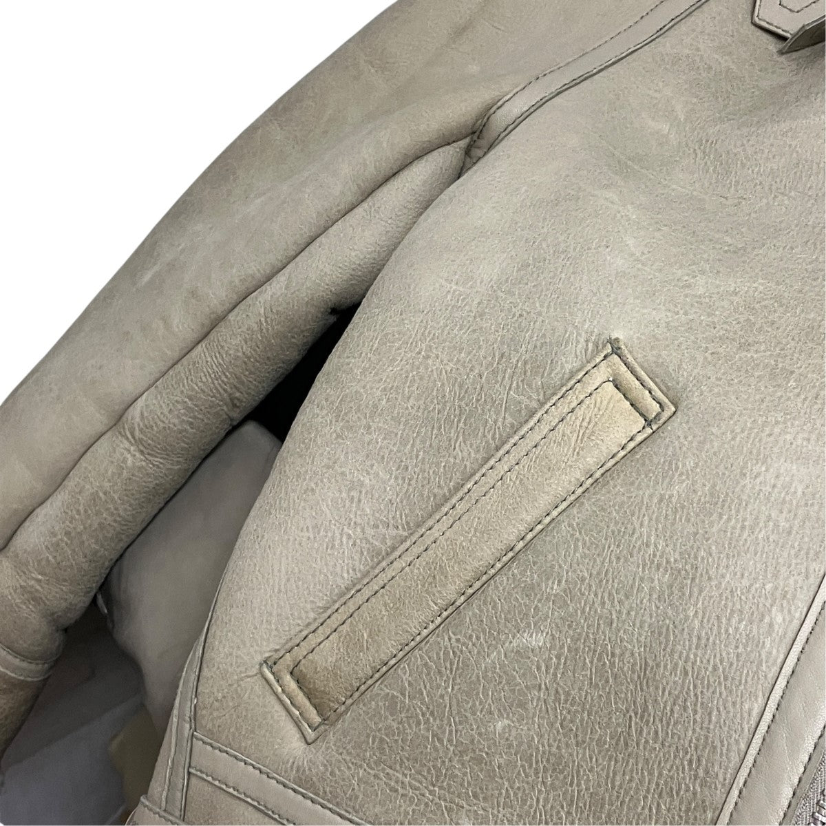 Schott ムートンジャケットLCW-1257 古着・中古-9枚目のアイテム画像