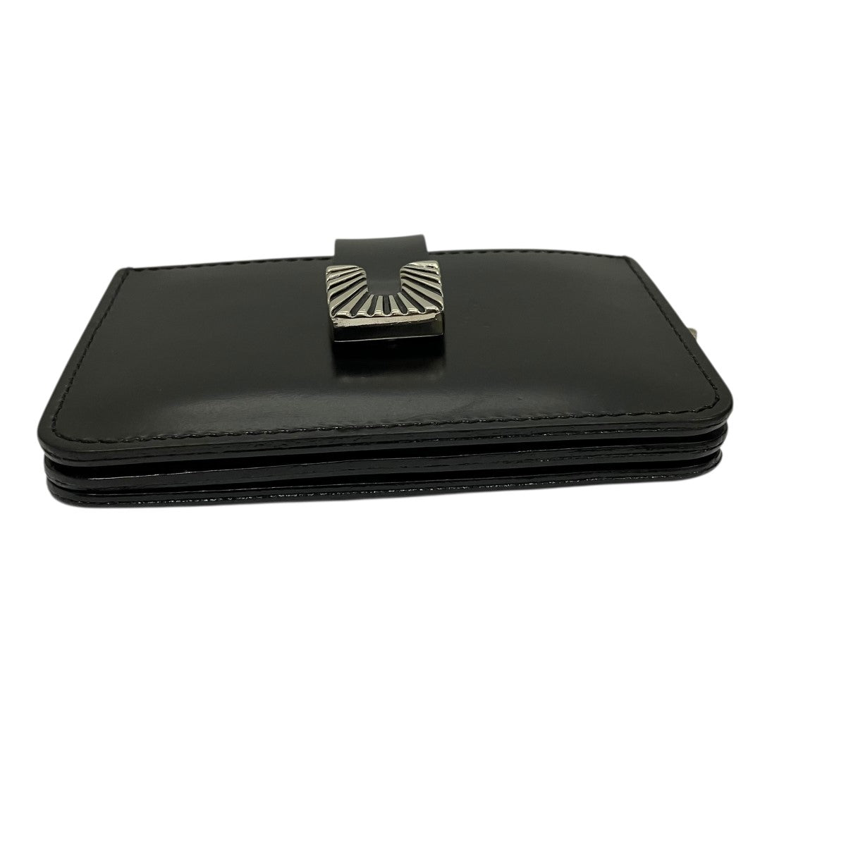 TOGA ARCHIVES Leather Wallet Small Square TipレザーショートウォレットTZ242-AG948 古着・中古-4枚目のアイテム画像