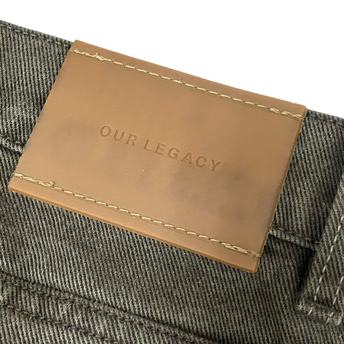 OUR LEGACY 25SS5PフレアデニムパンツM22557CH 古着・中古-7枚目のアイテム画像