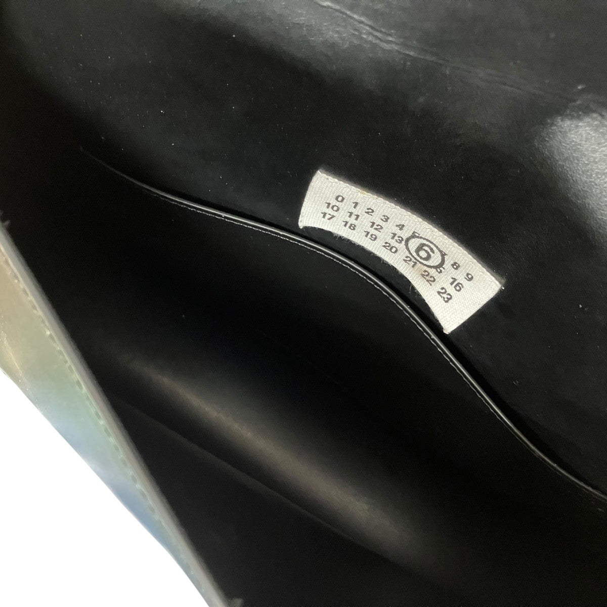 MM6 Maison Margiela ニューメリックレザーショルダーバッグ 古着・中古-5枚目のアイテム画像