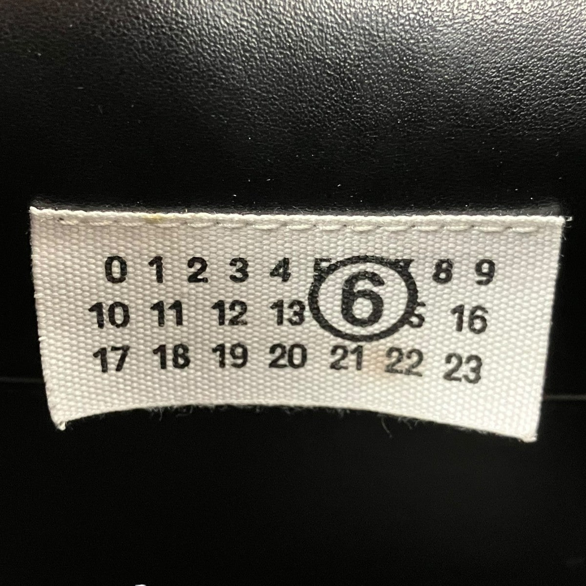 MM6 Maison Margiela ニューメリックレザーショルダーバッグ 古着・中古-8枚目のアイテム画像