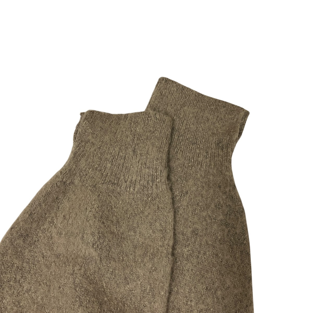 stein 25AWWOOL ALPACA MILLED KNIT CREW NECKアルパカ混クルーネックスリットニットST.1301 古着・中古-6枚目のアイテム画像