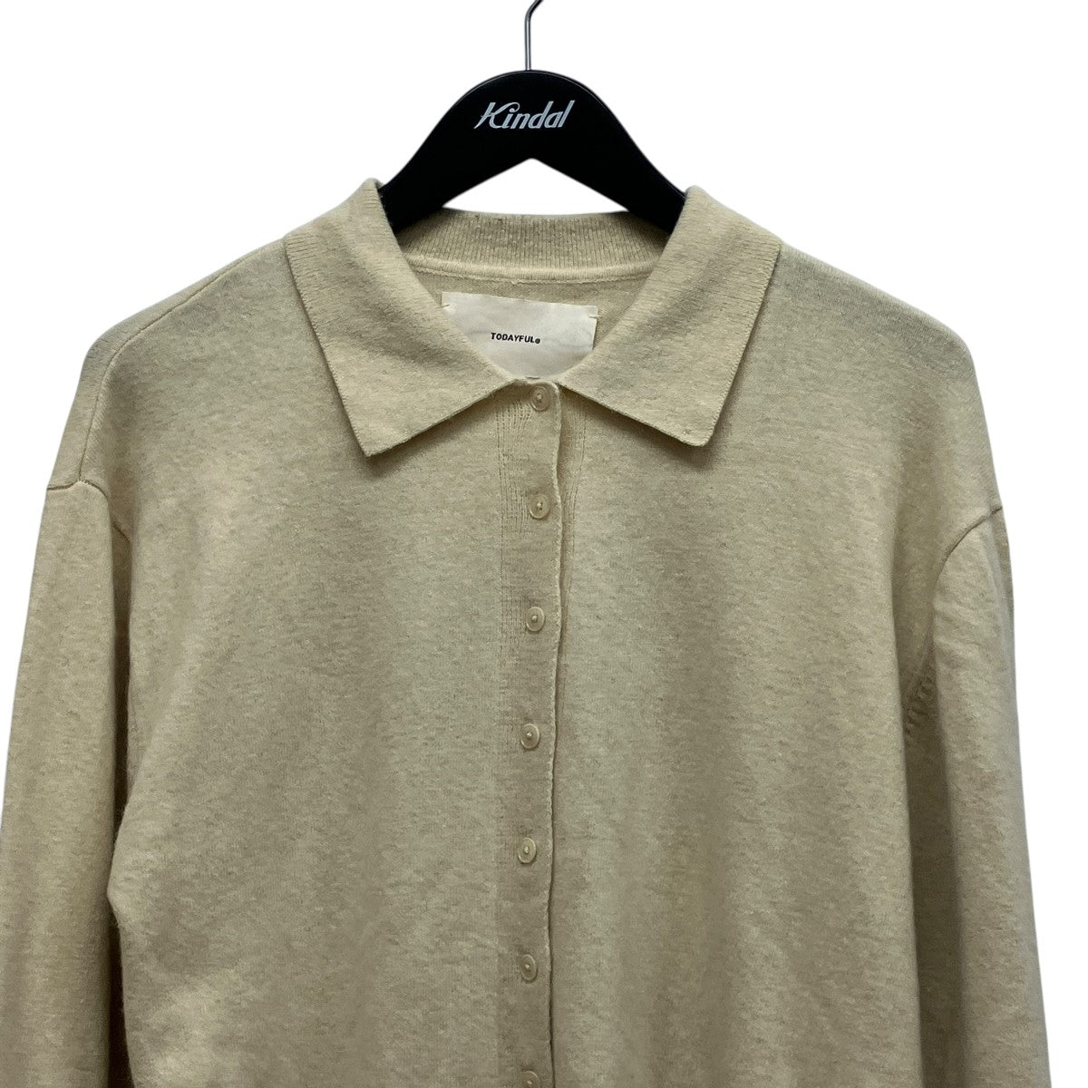 TODAYFUL 25AWRaccoon Knit Cardiganニットポロシャツ12520522 古着・中古-3枚目のアイテム画像