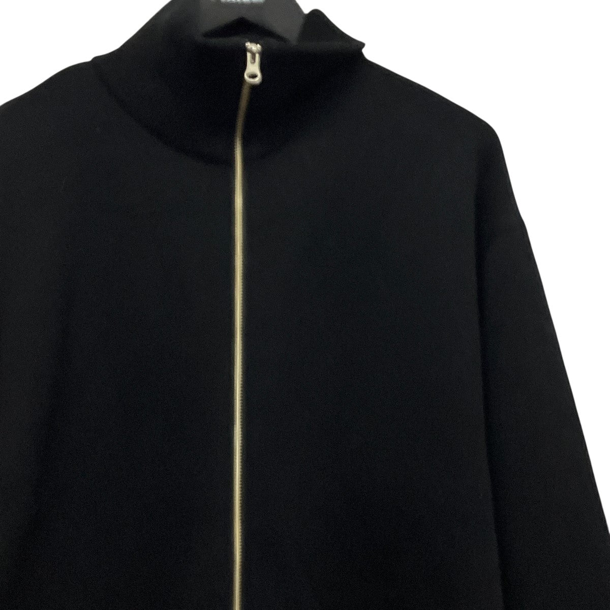 UNDECORATED WOOL TERRY ZIP SWEATERエルボーパッチジップアップニットUDF25802 古着・中古-3枚目のアイテム画像