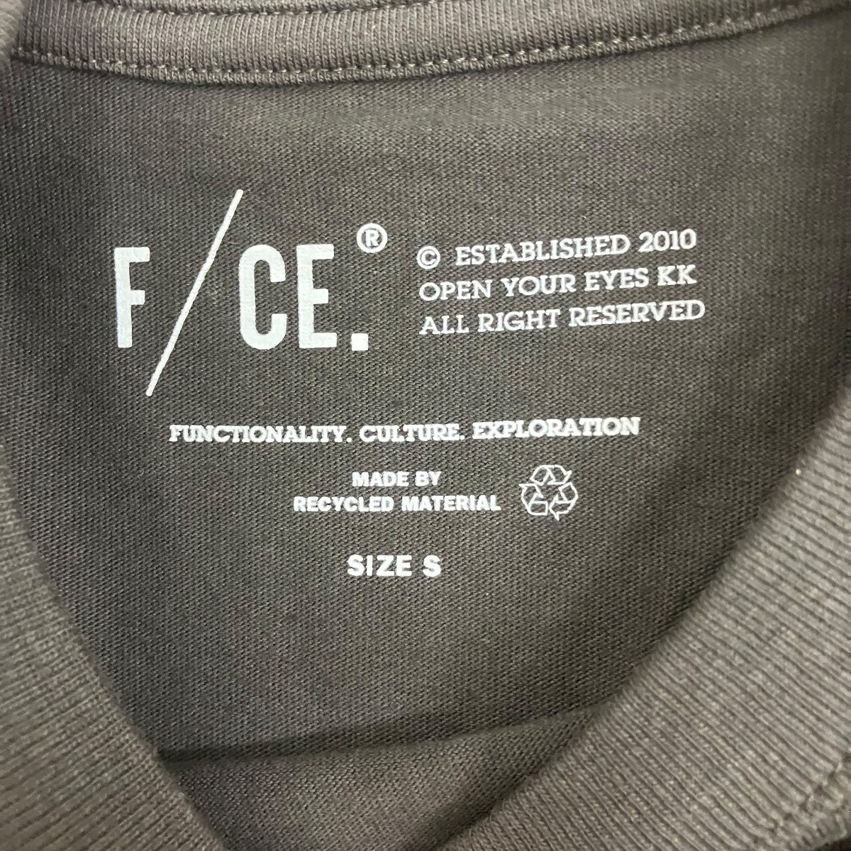 F／CE． アップサイクルコットンロゴTシャツFSU01261U0006 古着・中古-6枚目のアイテム画像