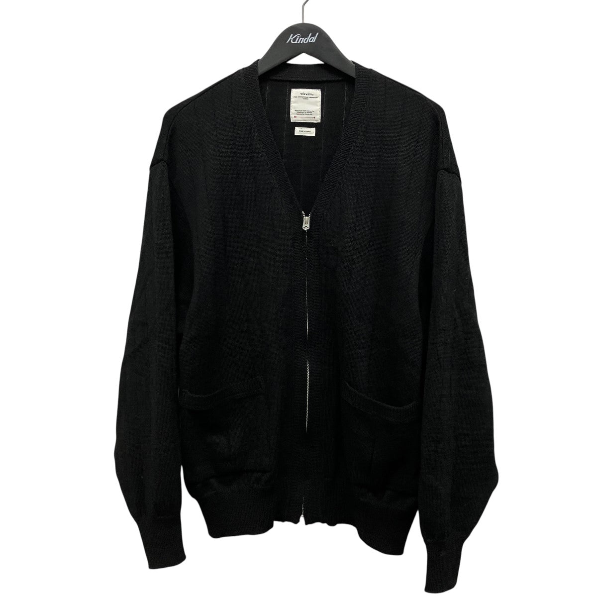23AWKNIT ZIP CARDIGANウールリネンジップアップカーディガン0123205012005