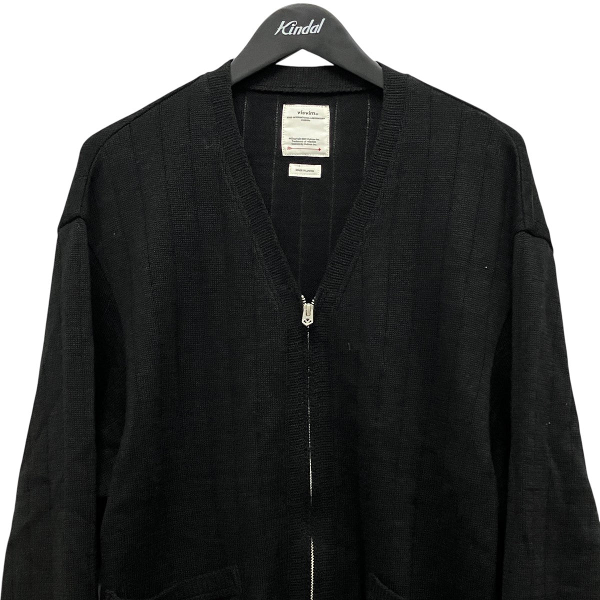 23AWKNIT ZIP CARDIGANウールリネンジップアップカーディガン0123205012005