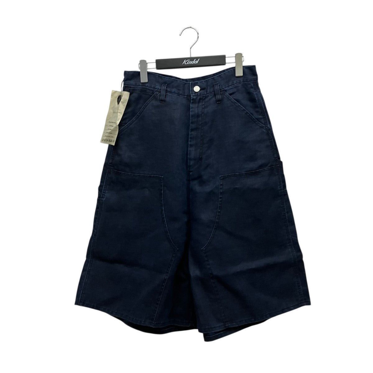26SSCARPENTER SHORTSリネンデニムハーフパンツ260ISK35