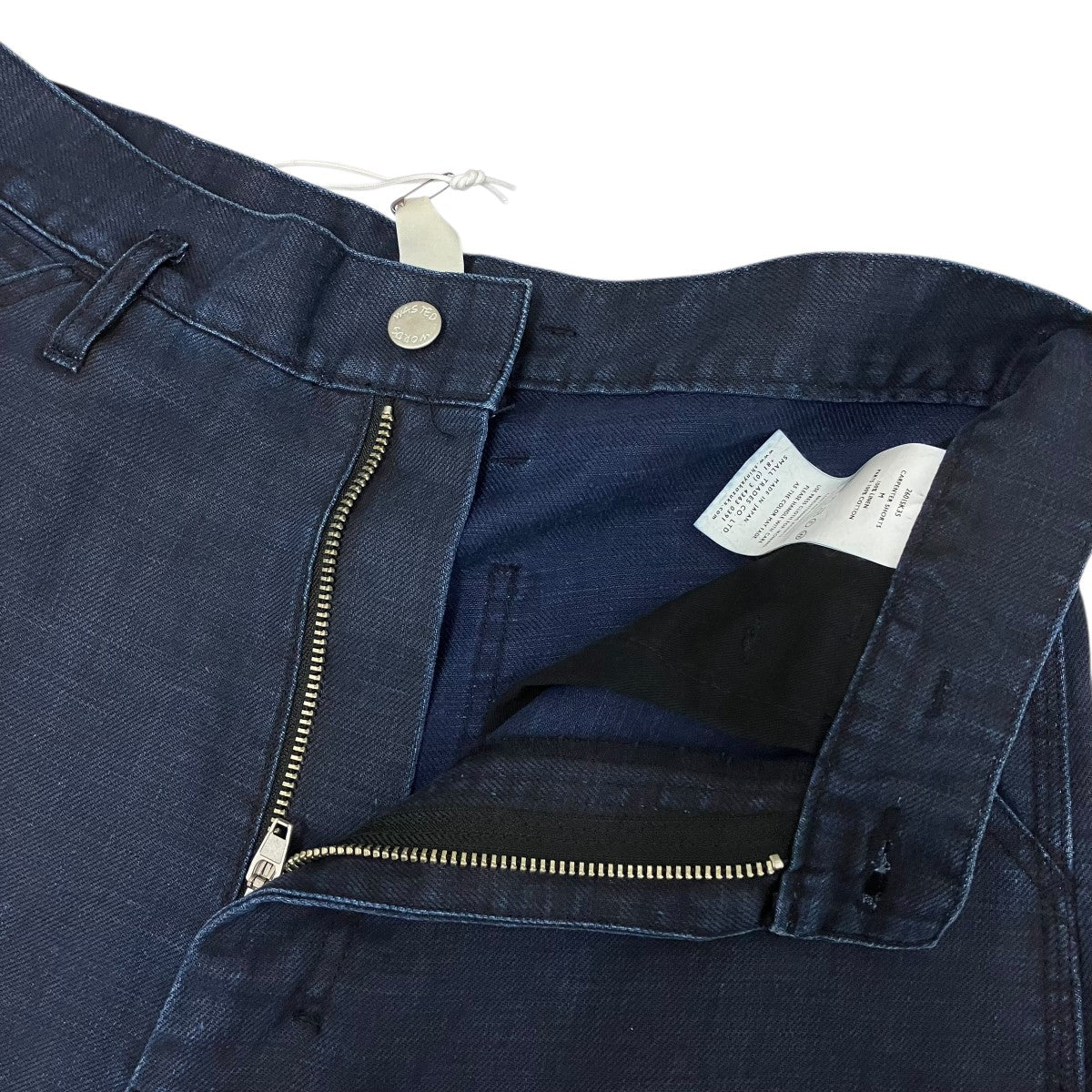 26SSCARPENTER SHORTSリネンデニムハーフパンツ260ISK35