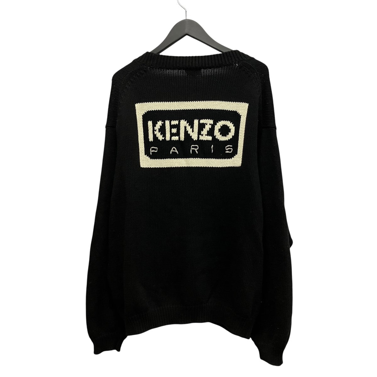 KENZO バックロゴニットカーディガンFE56CA3833LA 古着・中古-1枚目のアイテム画像