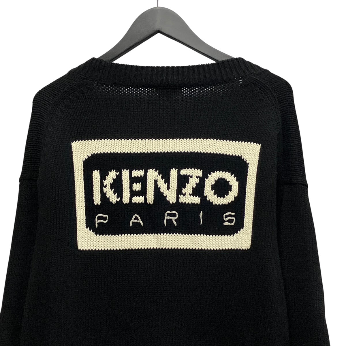 KENZO バックロゴニットカーディガンFE56CA3833LA 古着・中古-3枚目のアイテム画像