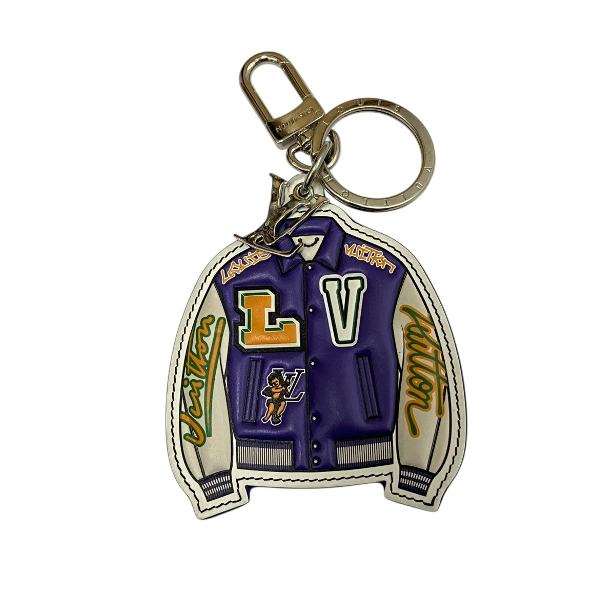 LOUIS VUITTON LVバーシティジャケットキーホルダーMP3385 古着・中古-1枚目のアイテム画像