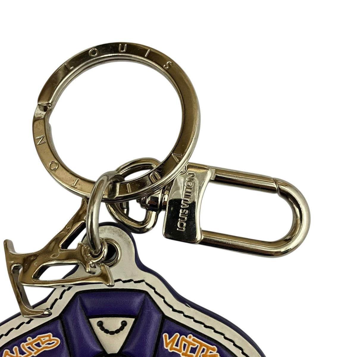 LOUIS VUITTON LVバーシティジャケットキーホルダーMP3385 古着・中古-4枚目のアイテム画像