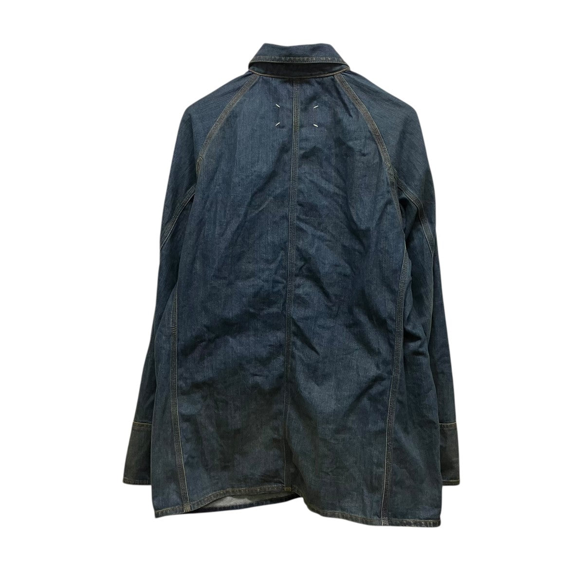 Maison Margiela 1 10 24SSDENIM SPORTS JACKET汚れ加工デニムジャケットS50AM0612 古着・中古-2枚目のアイテム画像