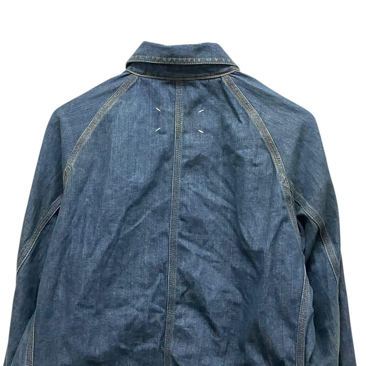 Maison Margiela 1 10 24SSDENIM SPORTS JACKET汚れ加工デニムジャケットS50AM0612 古着・中古-5枚目のアイテム画像
