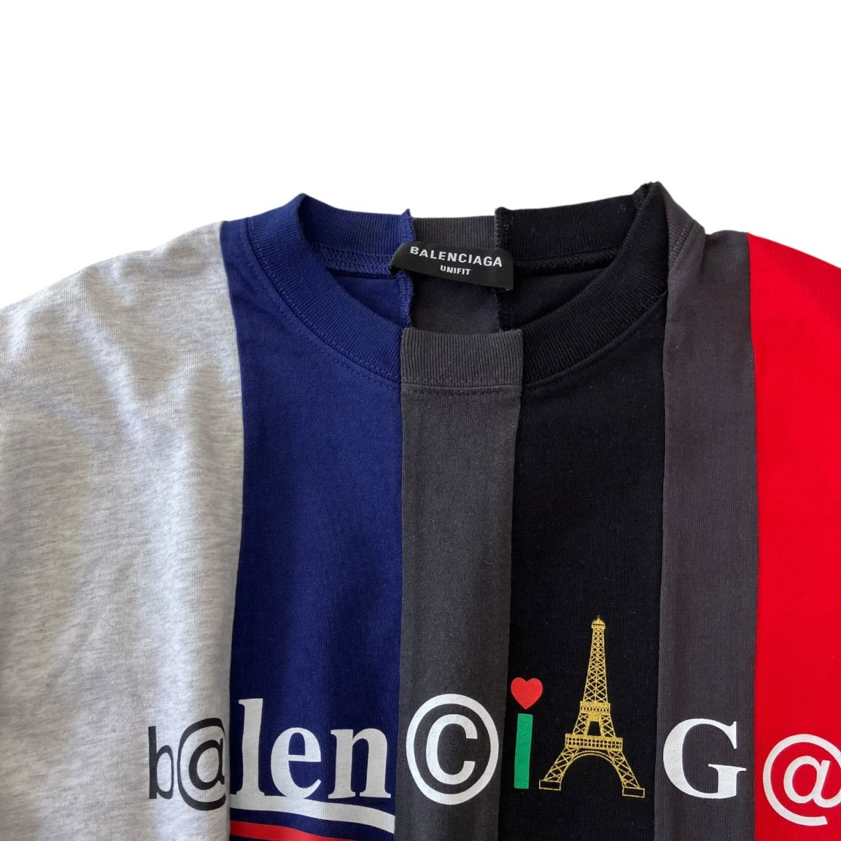 BALENCIAGA ドッキングロゴTシャツ661591 古着・中古-3枚目のアイテム画像