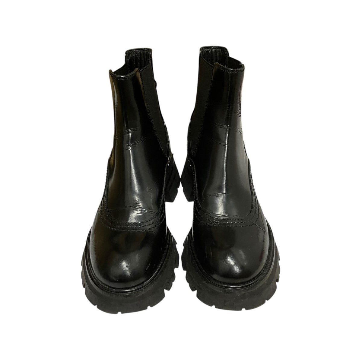 ALEXANDER McQUEEN Wander Chelsea BootsサイドゴアチェルシーブーツB666368 古着・中古-2枚目のアイテム画像