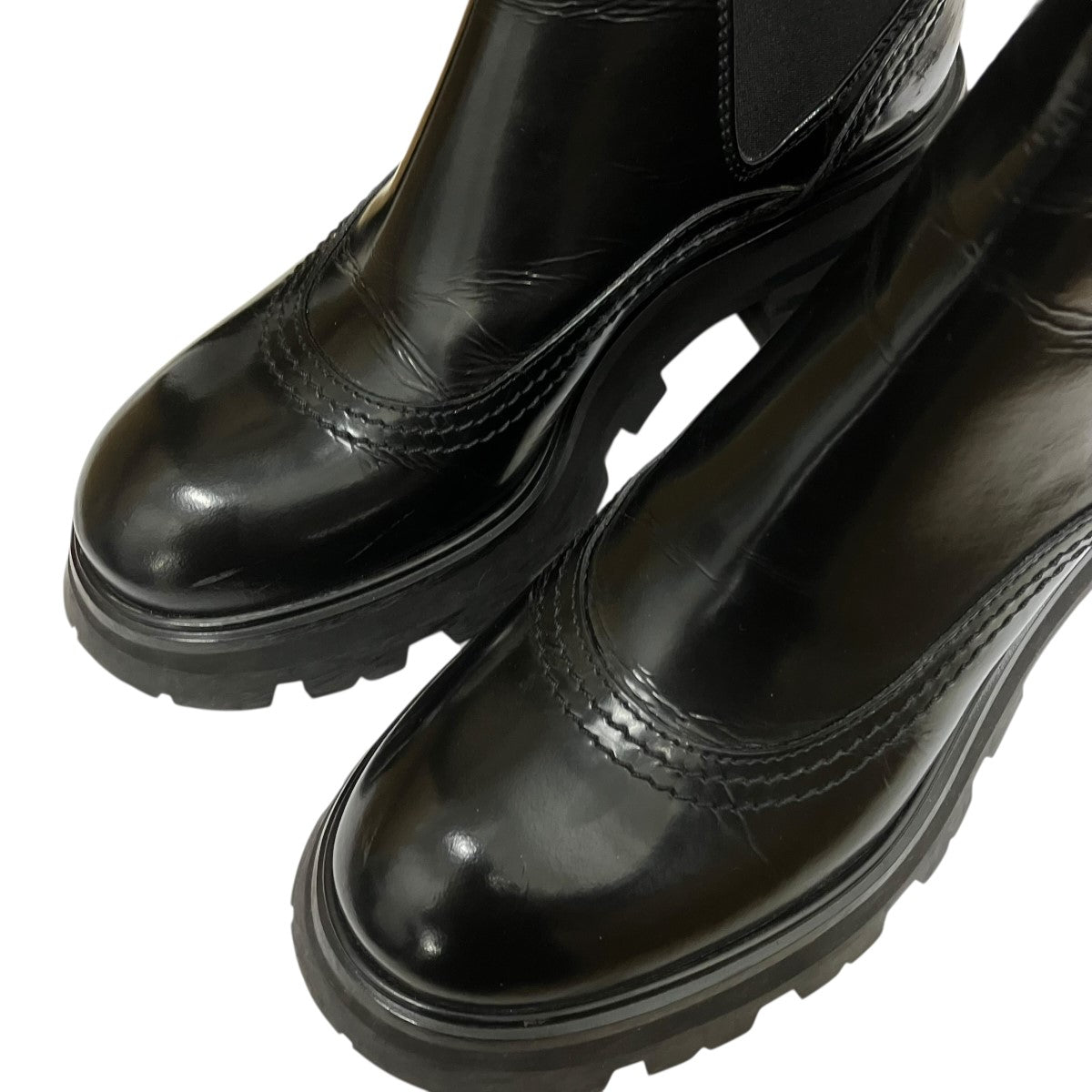 ALEXANDER McQUEEN Wander Chelsea BootsサイドゴアチェルシーブーツB666368 古着・中古-7枚目のアイテム画像