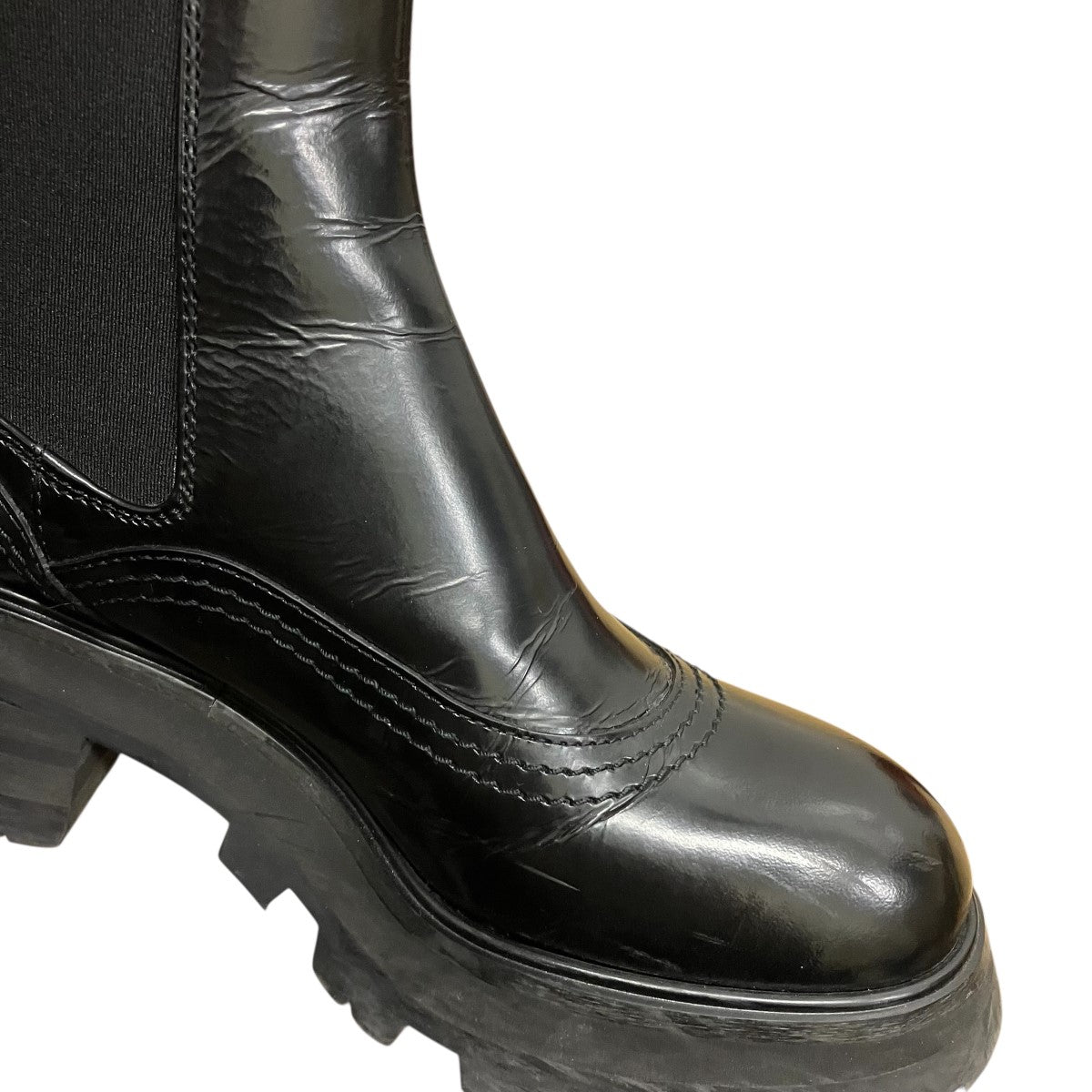 ALEXANDER McQUEEN Wander Chelsea BootsサイドゴアチェルシーブーツB666368 古着・中古-8枚目のアイテム画像