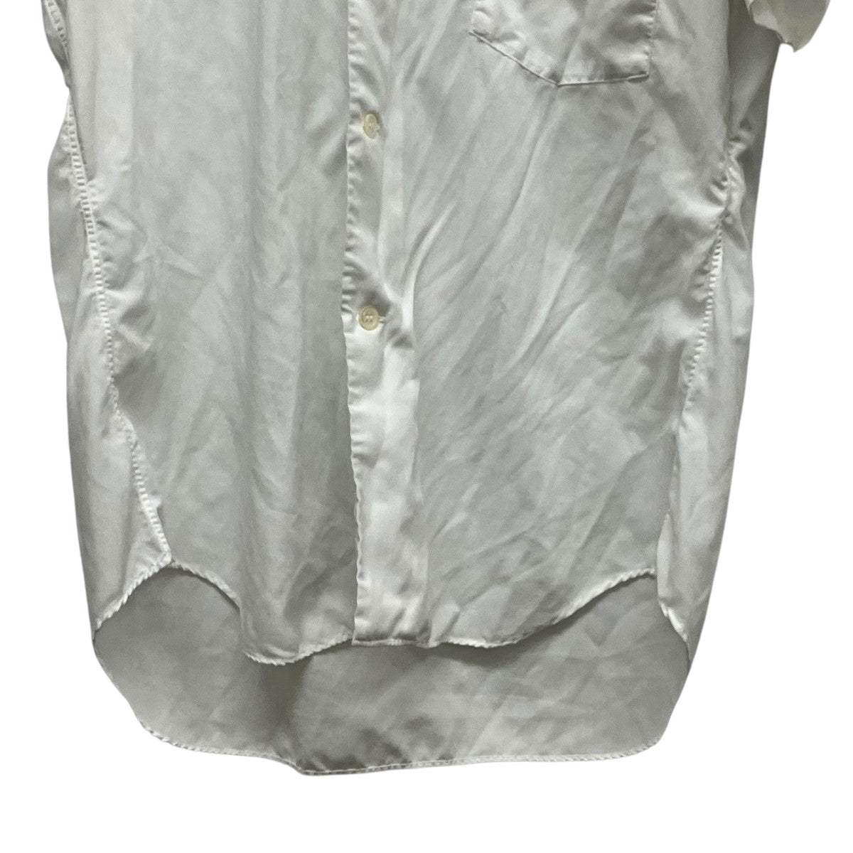 COMME des GARCONS COMME des GARCONS ラウンドカラー半袖シャツRS-B024 古着・中古-4枚目のアイテム画像
