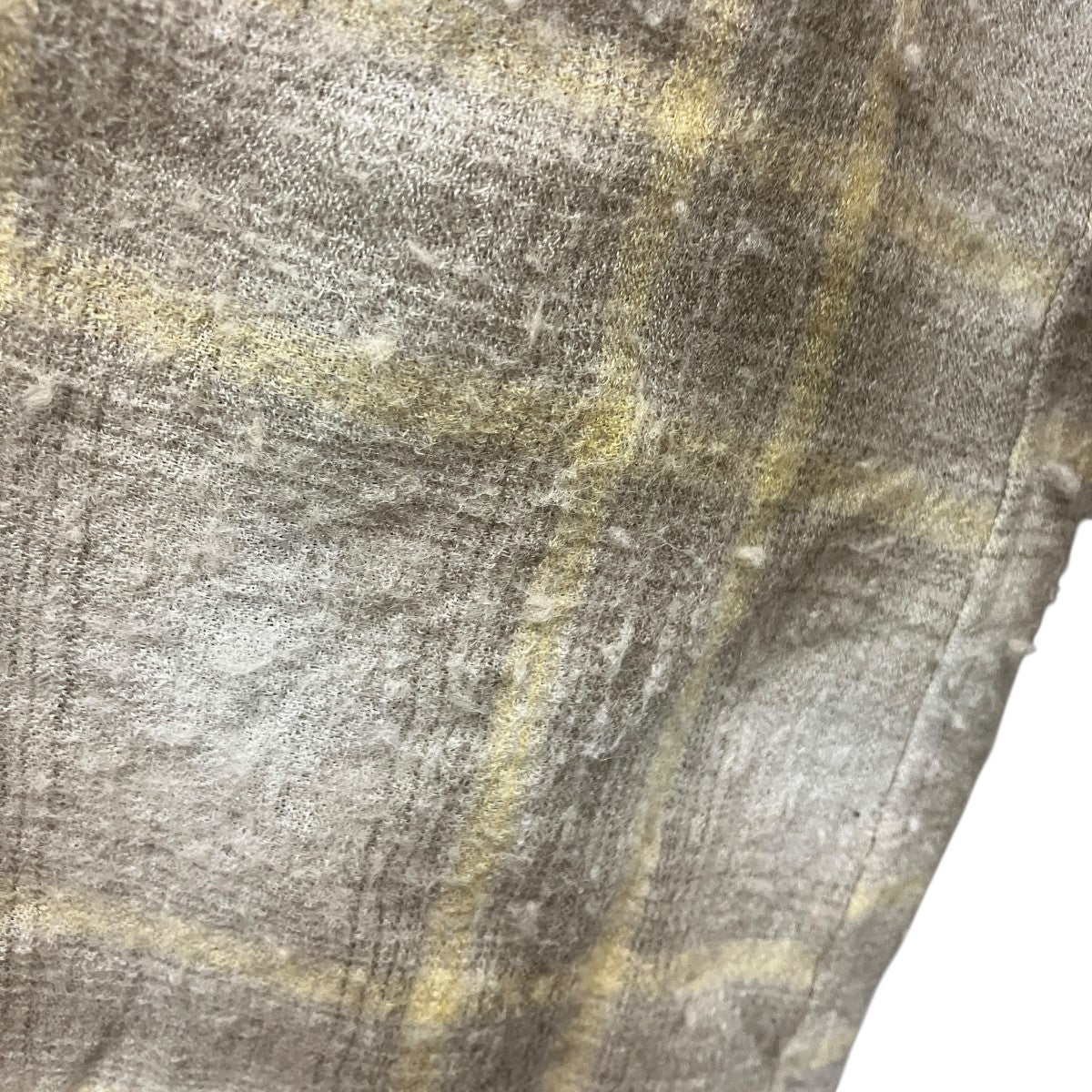 24AWAIRY WOOL CHECK SHIRTウールチェックシャツA24AS01WN