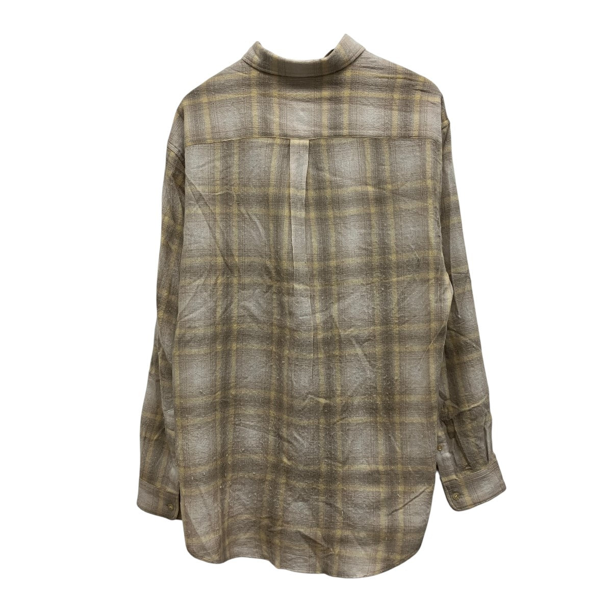 24AWAIRY WOOL CHECK SHIRTウールチェックシャツA24AS01WN